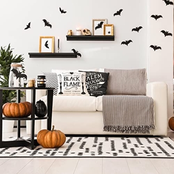 Glaring Halloween Decor Pillow Covers Set of 4 18x18