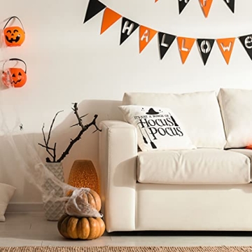 Glaring Halloween Decor Pillow Covers Set of 4 18x18
