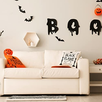 Glaring Halloween Decor Pillow Covers Set of 4 18x18