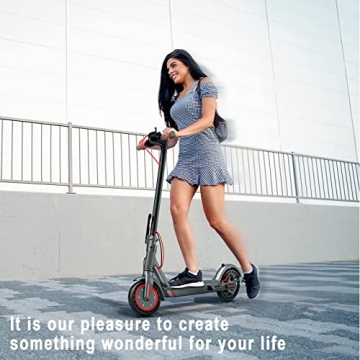 UP6 Electric Scooter - 19 MPH, 15 Miles Range, Foldable