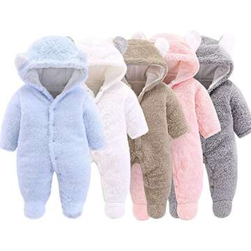 Cute Unisex Baby Winter Snowsuit by XMWEALTHY