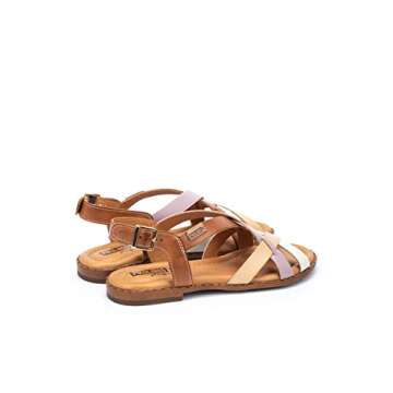 Chic PIKOLINOS Flat Sandals Leather Algar for Women