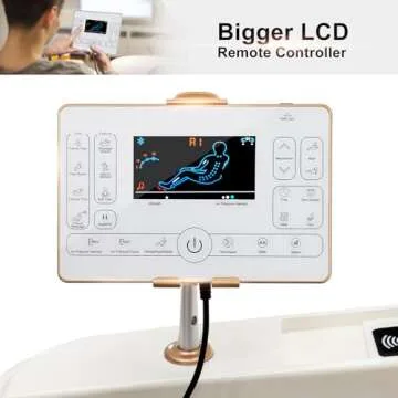 Massage Chair Full Body, SL Track Zero Gravity Massage Chair Recliner with 12 Modes, Bluetooth Speaker, Body Scan, Foot Roller & Airbags Massage, AI Voice Control, Wireless Charging, White