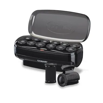 Conair Hot Rollers Hair Curlers for Long, Medium and All Hair | Heated Rollers with Hair Roller Clip...