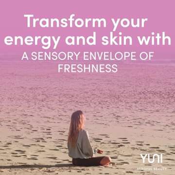 YUNI Beauty Calming Body Mist (4oz) My OM World - Natural Aromatic Oils - Relaxing Stress Relief - P...