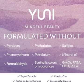 YUNI Beauty Calming Body Mist (4oz) My OM World - Natural Aromatic Oils - Relaxing Stress Relief - Promotes Focus & Clarity - All Natural, Paraben-Free, Cruelty-Free