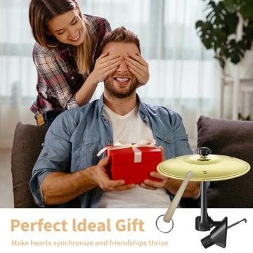 Mini Metal Car Cymbals Set for Music Enthusiasts Gift