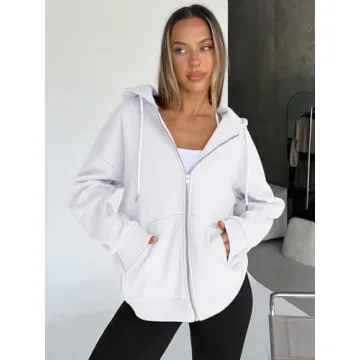 Trendy Queen Cozy Zip Up Hoodie for Winter Fashion