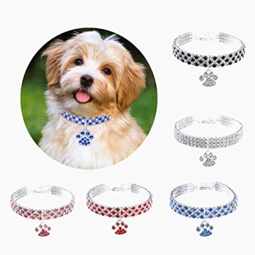 RayMinsino Elegant Pet Necklace for Dogs and Cats