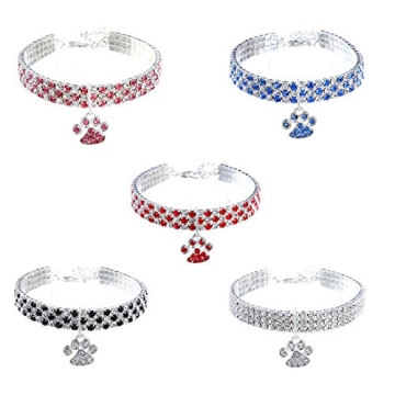 RayMinsino Elegant Pet Necklace for Dogs and Cats