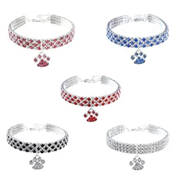 RayMinsino Elegant Pet Necklace for Dogs and Cats