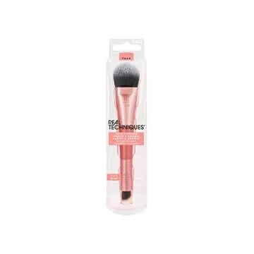 Real Techniques Cover & Conceal 2-in-1 Makeup Brush - Flawless Foundation & Concealer