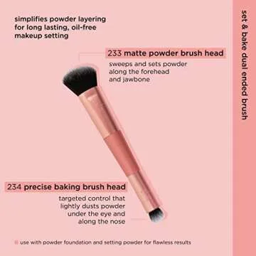 Real Techniques Cover & Conceal Dual-Ended Makeup Brush