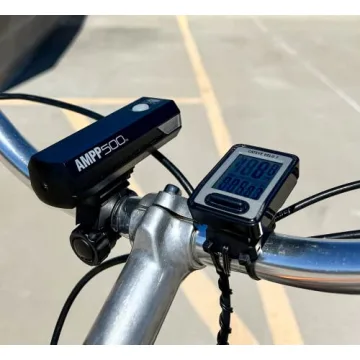 CatEye Velo 7 Wired Bike Computer - Accurate Cycling Stats