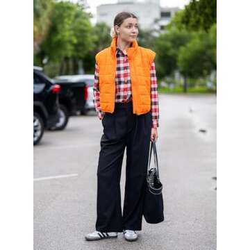 Zeagoo Women's Lightweight Sleeveless Puffer Vest