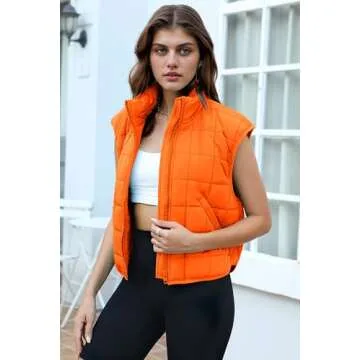 Zeagoo Women's Lightweight Sleeveless Puffer Vest