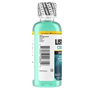 Listerine Zero Alcohol Mouthwash, Cool Mint Flavor Travel Size