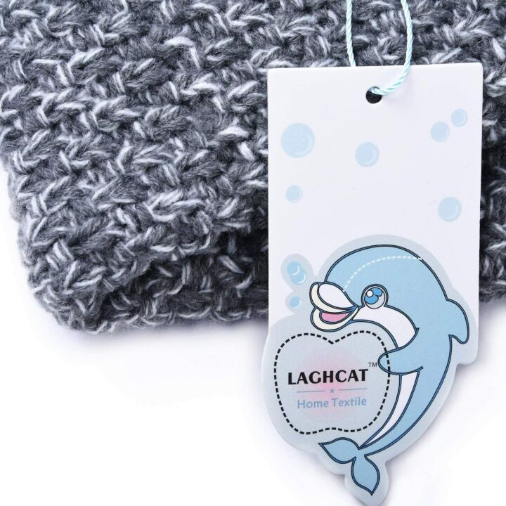 LAGHCAT Crochet Mermaid Tail Blanket for Adults