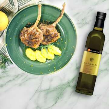 Iliada Kalamata PDO Extra Virgin Olive Oil, 500mL | Multi-Awarded | Single Region 100% Greek | Monovarietal Koroneiki | Cold Press | Polyphenol Rich | Chef's Favorite