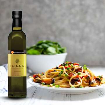 Iliada Kalamata PDO Extra Virgin Olive Oil, 500mL | Multi-Awarded | Single Region 100% Greek | Monovarietal Koroneiki | Cold Press | Polyphenol Rich | Chef's Favorite
