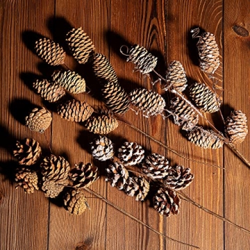 Deloky Large Pinecone Branches for Fall Decorations