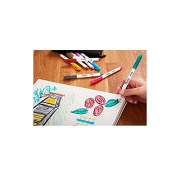 Sharpie S-Note Highlighter Pens | Part Art Marker Pen, Part Highlighter to Draw, Write & More | Assorted Pastel Colours | Chisel Tip | 4 Count