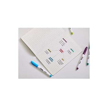 Sharpie S-Note Highlighter Pens | Part Art Marker Pen, Part Highlighter to Draw, Write & More | Assorted Pastel Colours | Chisel Tip | 4 Count