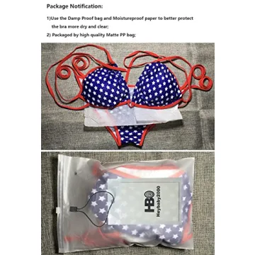 Heybaby American Flag Bikini - Adjustable 4th of July Swimwear