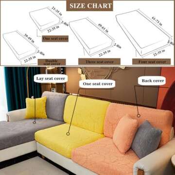 Jejiakell Universal Sofa Cover - Slipcover Protector