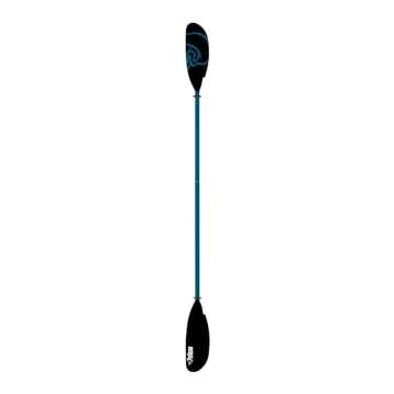 Pelican Vesta Kayak Paddle - Aluminum Shaft with Nylon Reinforced Blades - Lightweight and Adjustabl...
