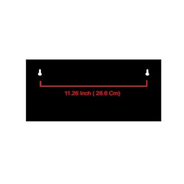 NACH Black Envelope Wall Mount Mailbox - Rust Resistant & Stylish