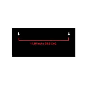 NACH Black Envelope Wall Mount Mailbox - Rust Resistant & Stylish