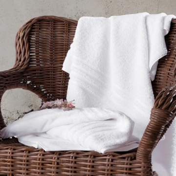 Hammam Linen Jumbo Large Bath Sheets Towels 2-Pack 35 x 70 Inches Soft and Absorbent, Premium Quality 100% Cotton Towels (White, Bath Sheet)