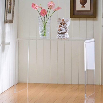Stylish Pure Decor Acrylic Console Table for Modern Homes