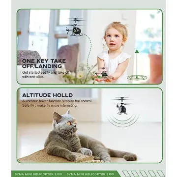 SYMA S100 Mini RC Helicopter Gyro Stabilizer Altitude Hold