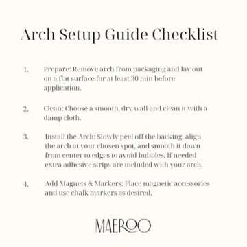 Magnetic Arch Wall Decal (Desert)