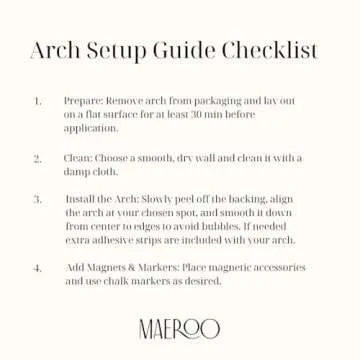 Magnetic Arch Wall Decal (Desert)