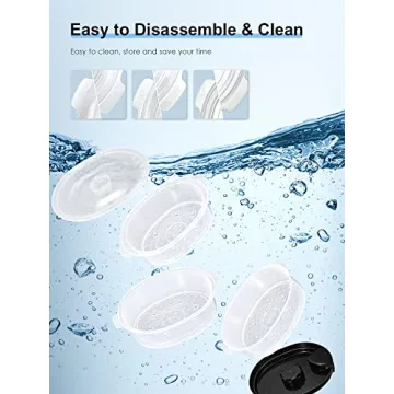 Cozeemax 3 Tier Electric Food Steamer for Cooking, 13.7QT Vegetable Steamer for Fast Simultaneous Cooking, Veggie Steamer, Food Steam Cooker, 60 Minute Timer, BPA Free Baskets, 800W(Black)