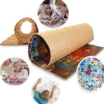 Wobehsk Wood Puzzle for Adults, African American Woman, 500 Pieces