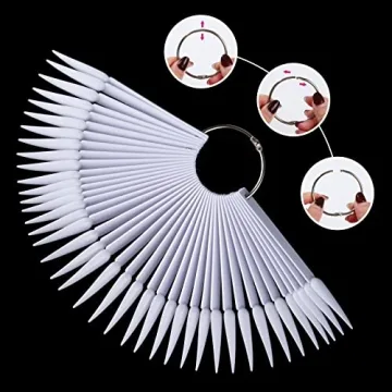 NMKL38 Stiletto Nail Sticks for Nail Art Display
