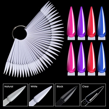 NMKL38 Stiletto Nail Sticks for Nail Art Display