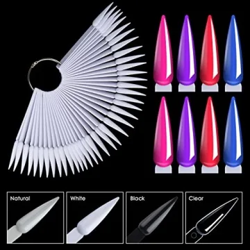 NMKL38 Stiletto Nail Sticks for Nail Art Display