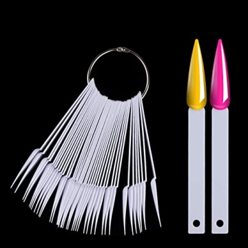 NMKL38 Stiletto Nail Sticks for Nail Art Display
