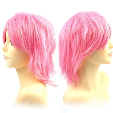 Modernfairy Pink Anime Wig for Fun Cosplay Halloween