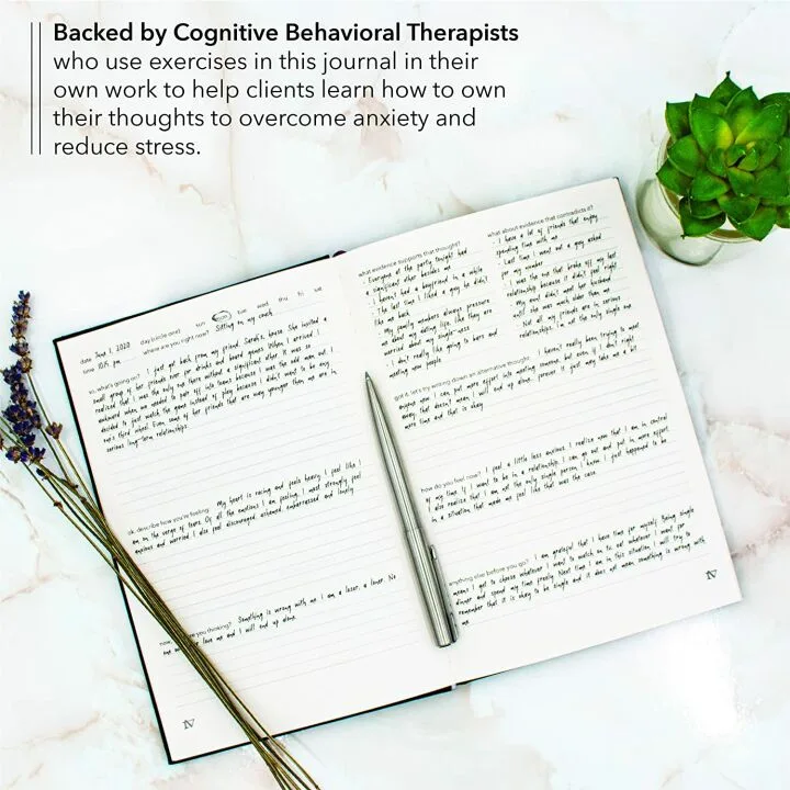 Guided Anxiety Journal for Calm & Self Care