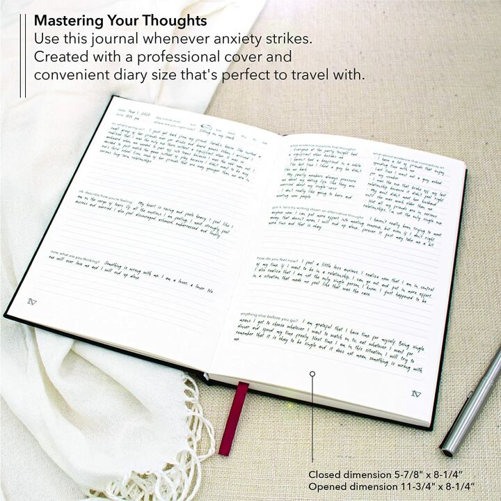 Guided Anxiety Journal for Calm & Self Care