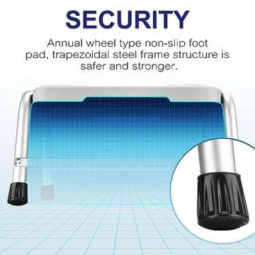 HBTower Step Stool - Sturdy, Lightweight, Non-Slip Design