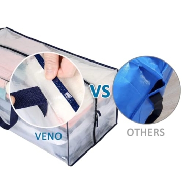 VENO 4 Pack Moving Bags for Easy Moving and Storage