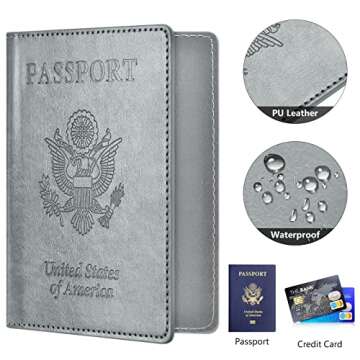 Passport and Vaccine Card Holder Combo for Travelers