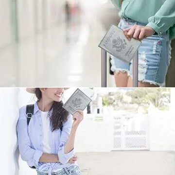 Passport and Vaccine Card Holder Combo for Travelers